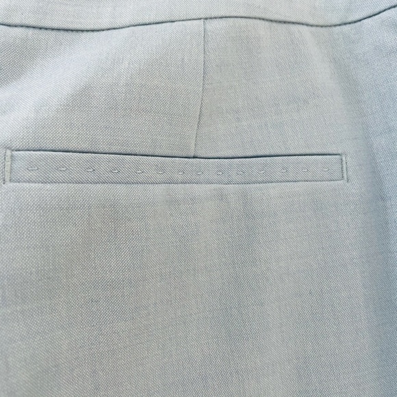 TED BAKER {S} Pants Baby Blue Flat Front Trousers - Picture 8 of 16